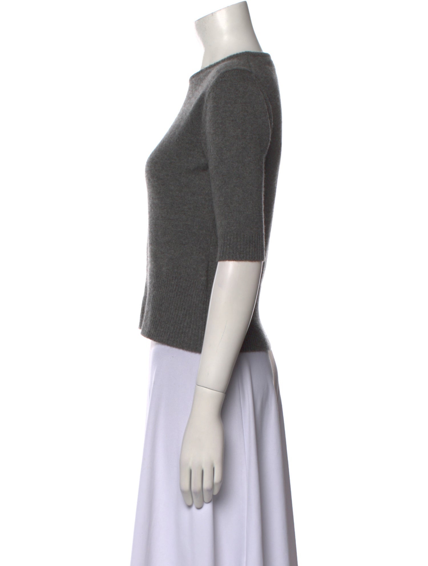 Donna Karan Cashmere Crew Neck Sweater