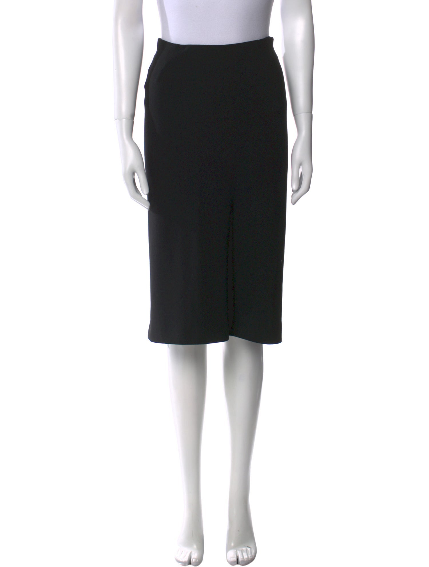 Donna Karan Wool Knee-Length Skirt