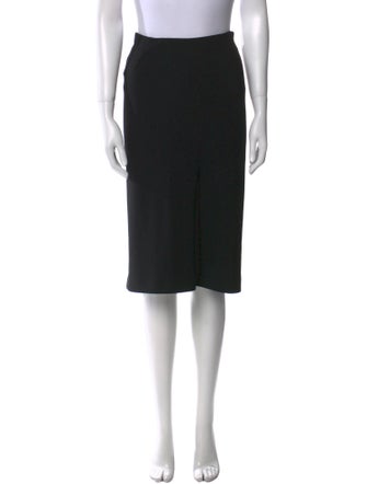Donna Karan Wool Knee-Length Skirt