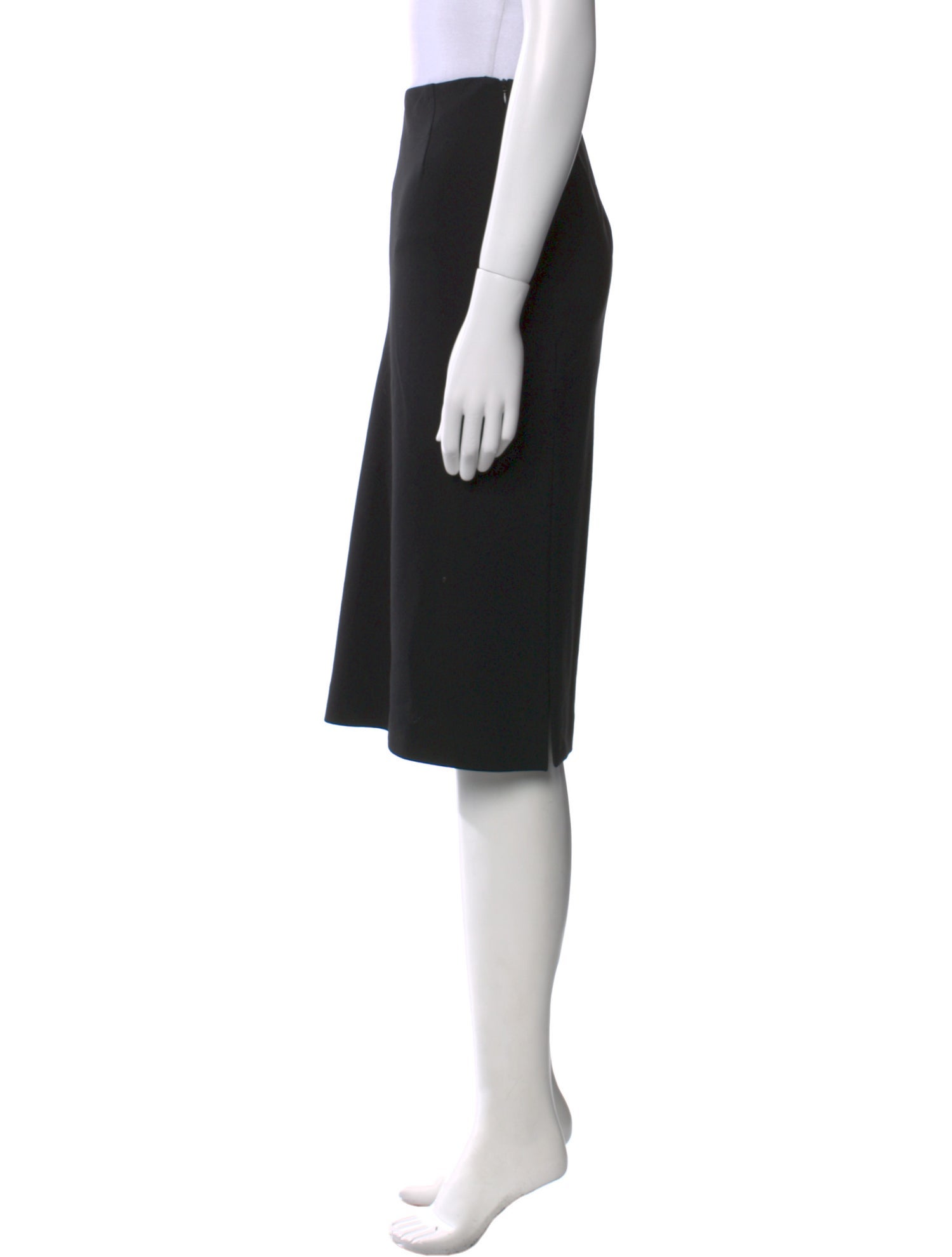 Donna Karan Wool Knee-Length Skirt