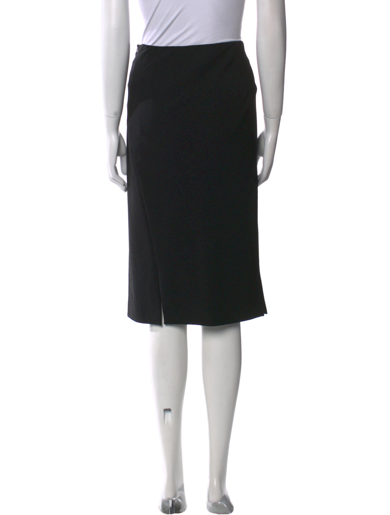 Donna Karan Wool Knee-Length Skirt