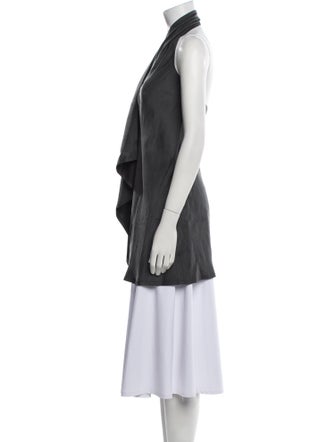 Donna Karan Halterneck Sleeveless Tunic