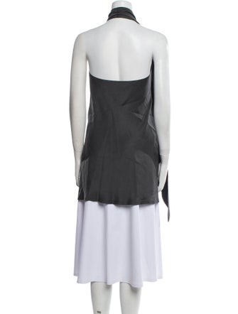 Donna Karan Halterneck Sleeveless Tunic