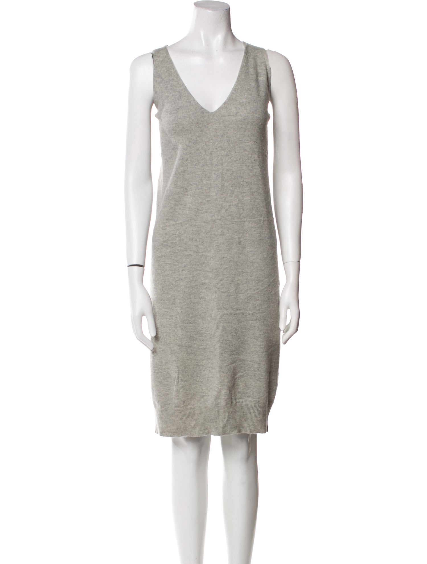 Donna Karan V-Neck Sleeveless Tunic