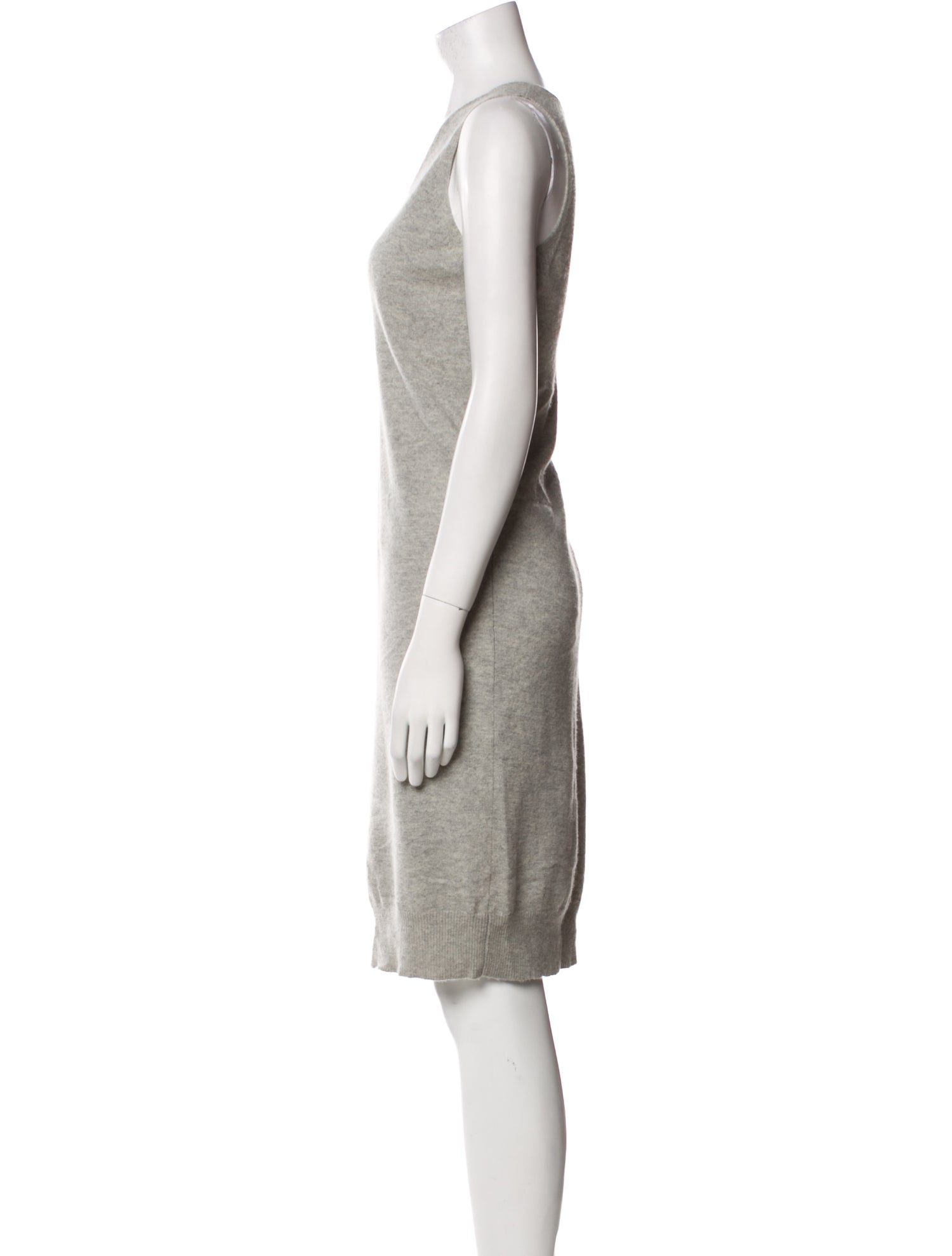 Donna Karan V-Neck Sleeveless Tunic