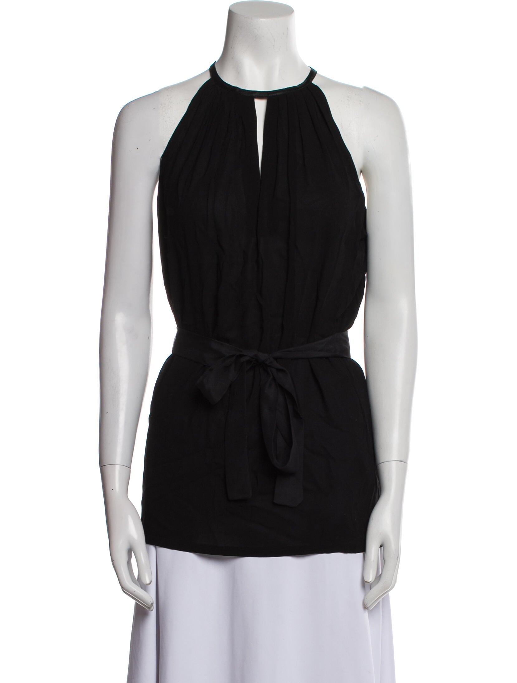 Donna Karan Halterneck Sleeveless Top