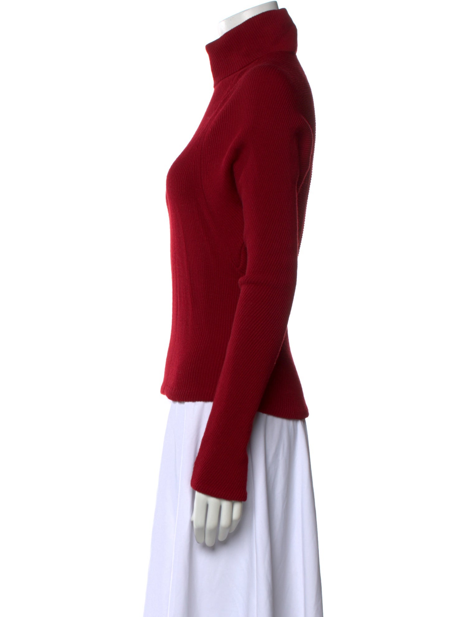 Donna Karan Merino Wool Turtleneck Sweater