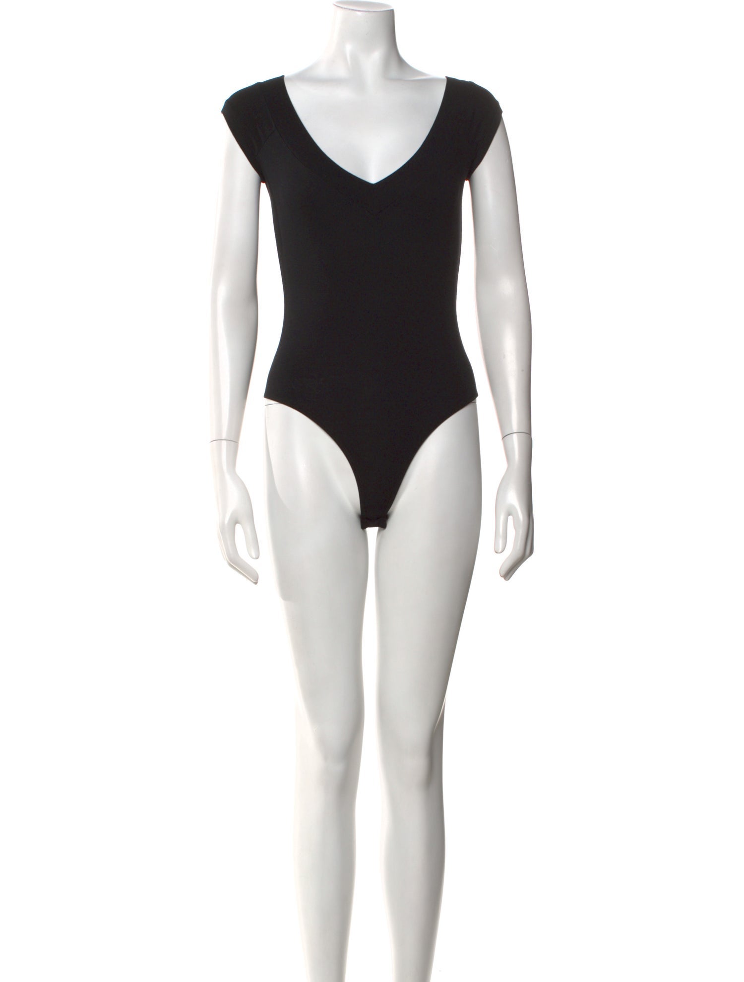 Donna Karan V-Neck Sleeveless Bodysuit