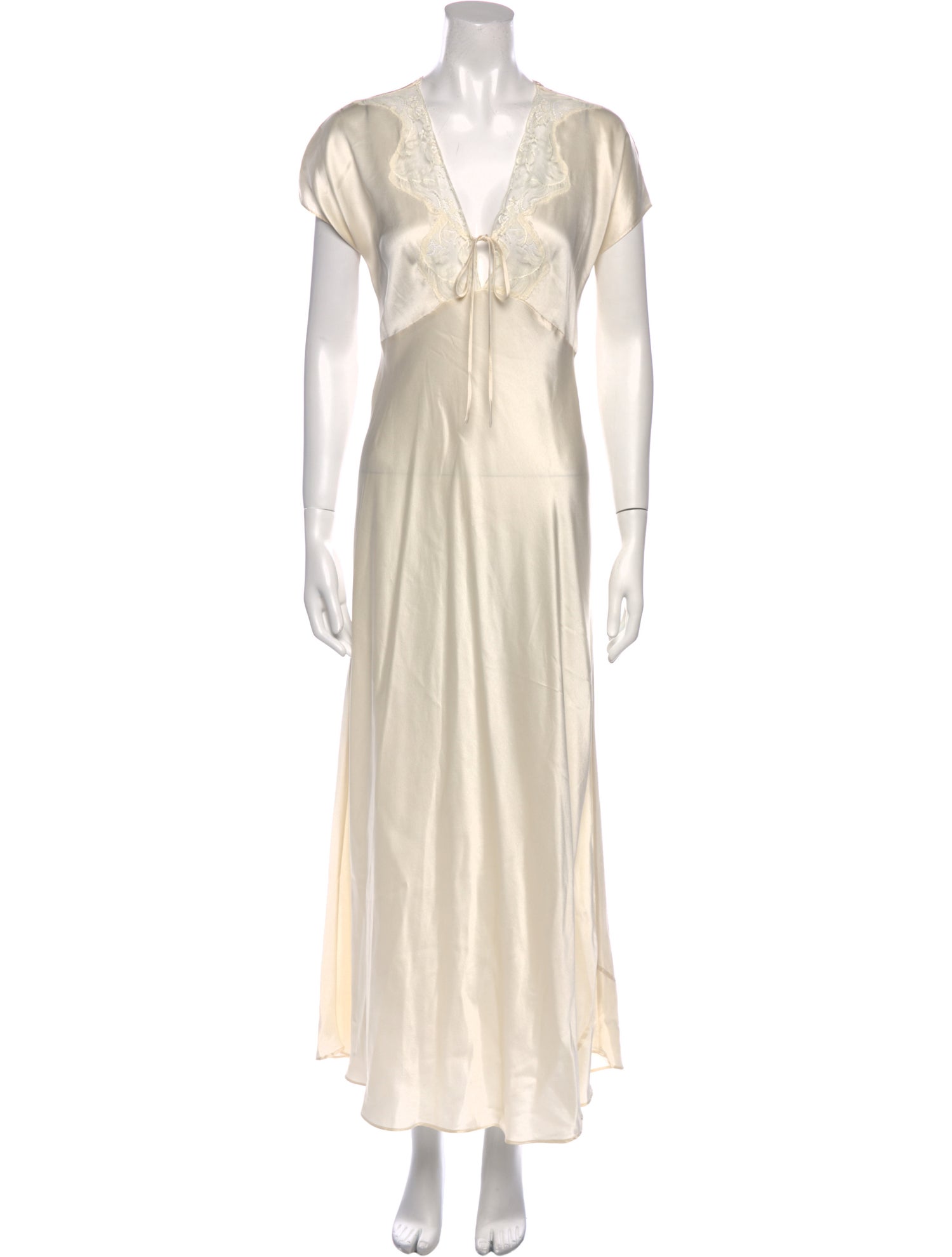 Donna Karan Silk Long Dress