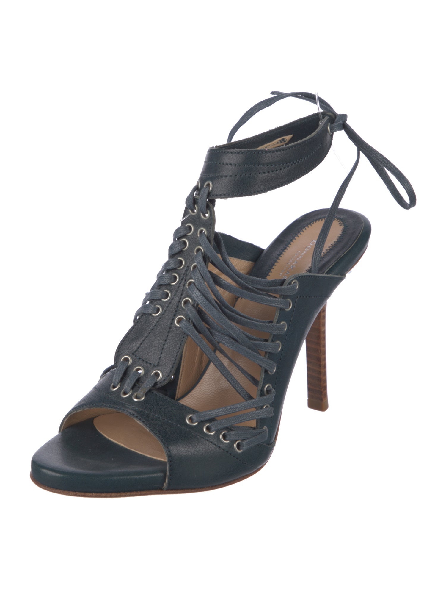 Donna Karan Leather Sandals
