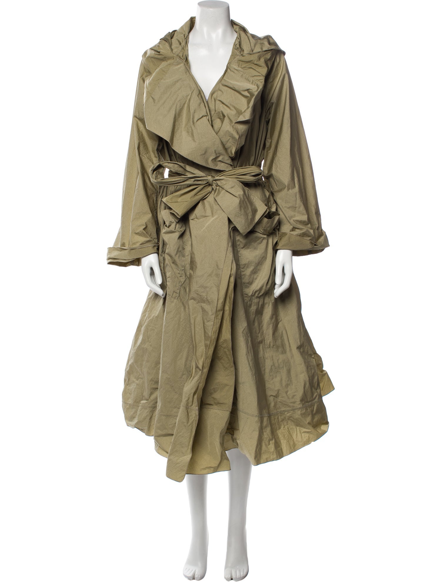 Donna Karan Nylon Trench Coat