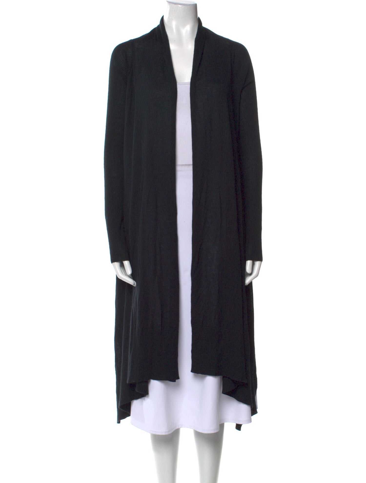 Donna Karan Cashmere Open Front Sweater