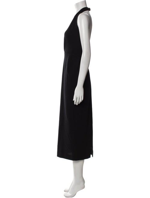 Donna Karan Wool Long Dress
