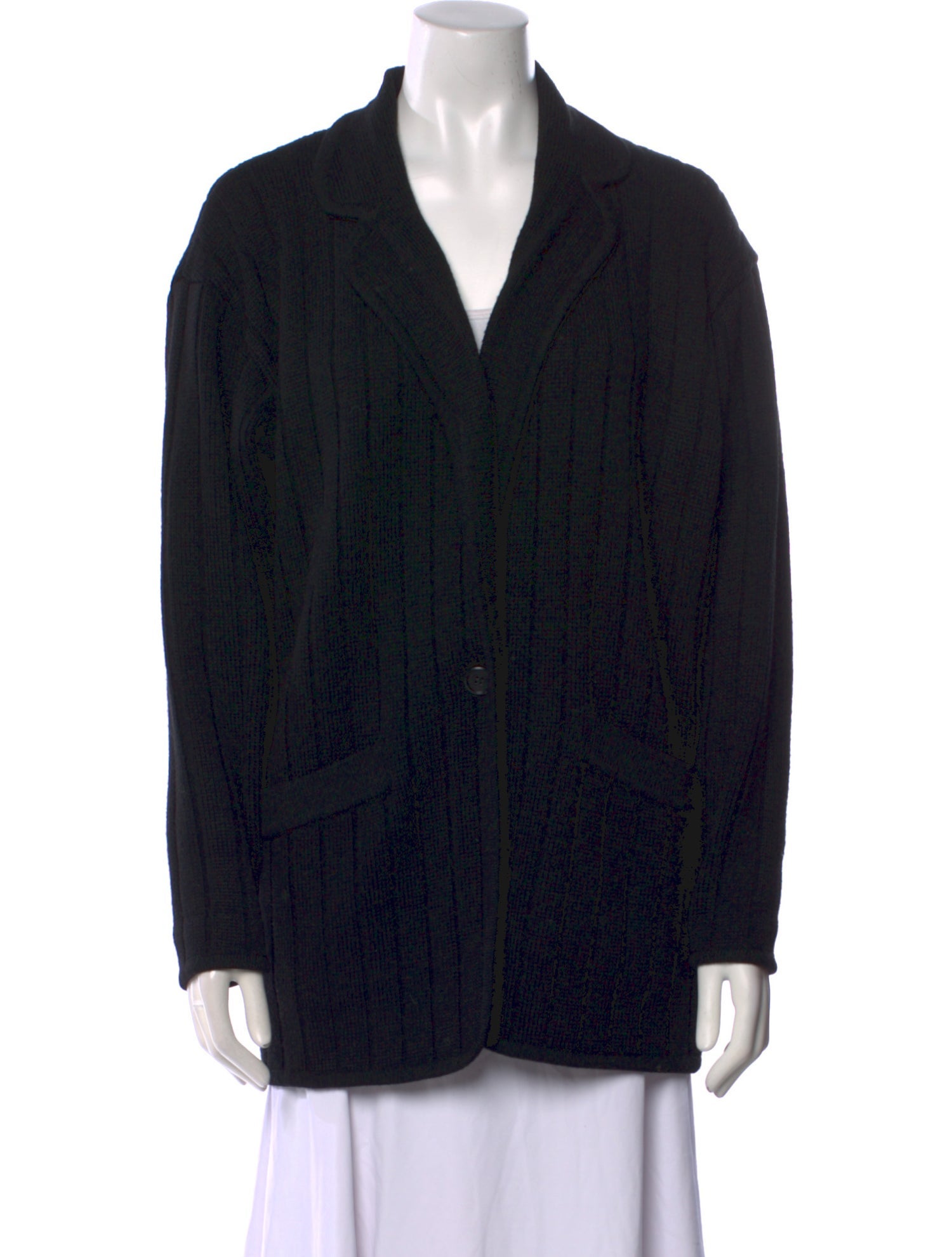 Donna Karan Wool Printed Sweater