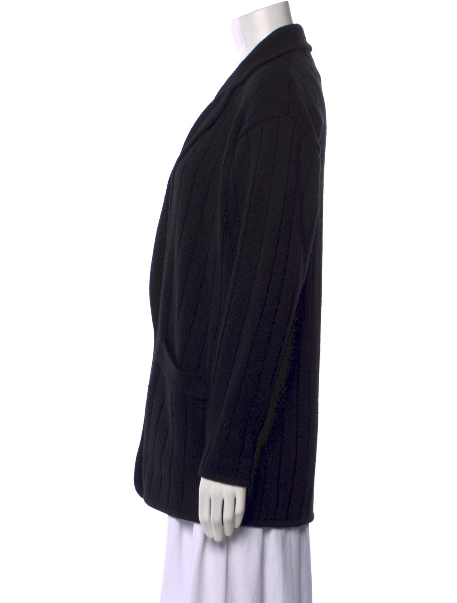 Donna Karan Wool Printed Sweater