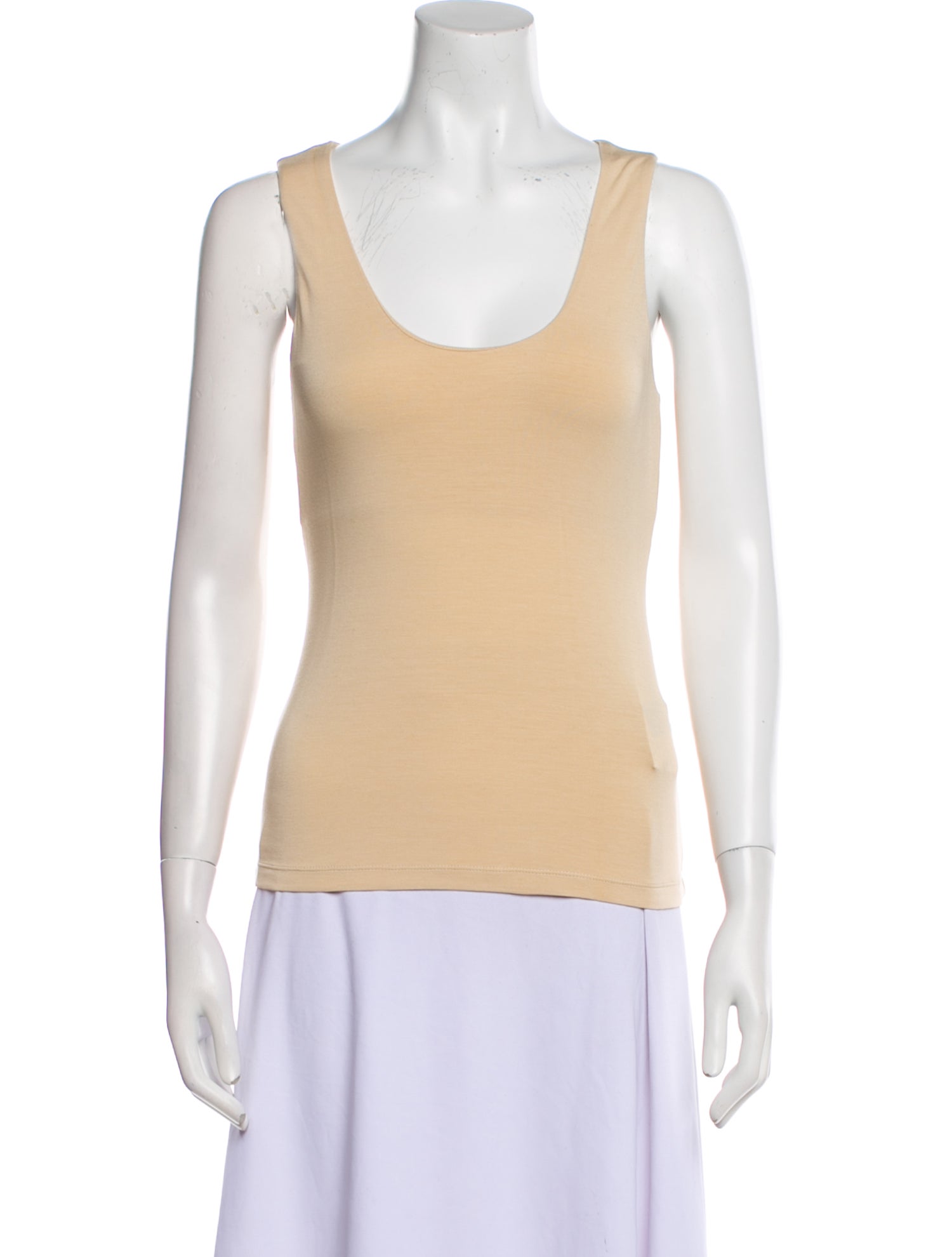 Donna Karan Scoop Neck Sleeveless Top