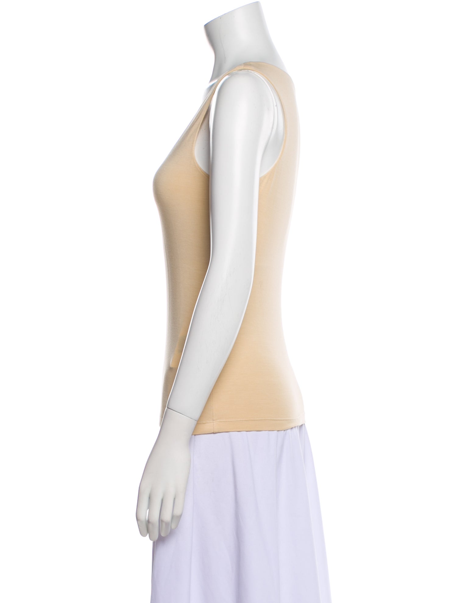 Donna Karan Scoop Neck Sleeveless Top