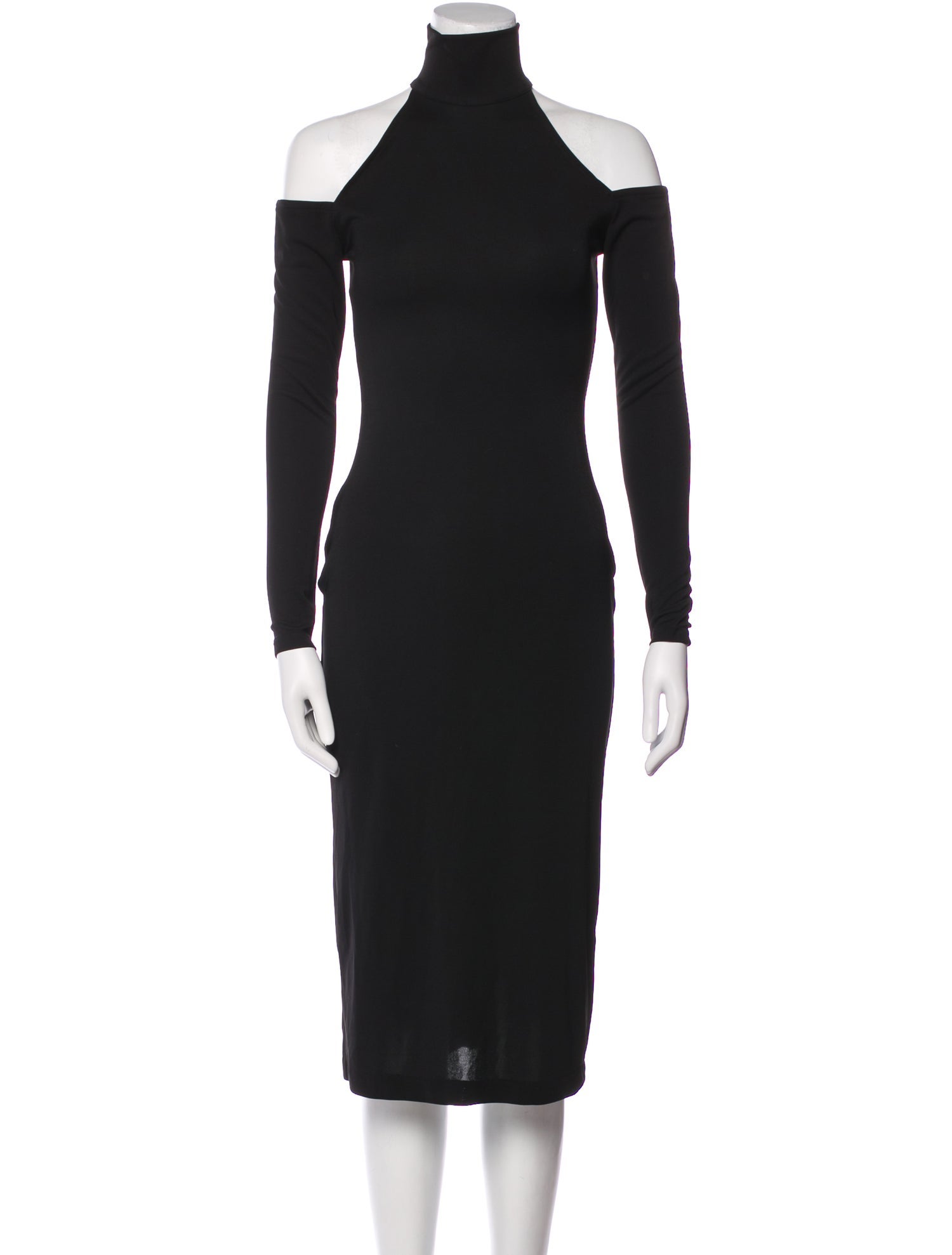 Donna Karan Turtleneck Midi Length Dress w/ Tags