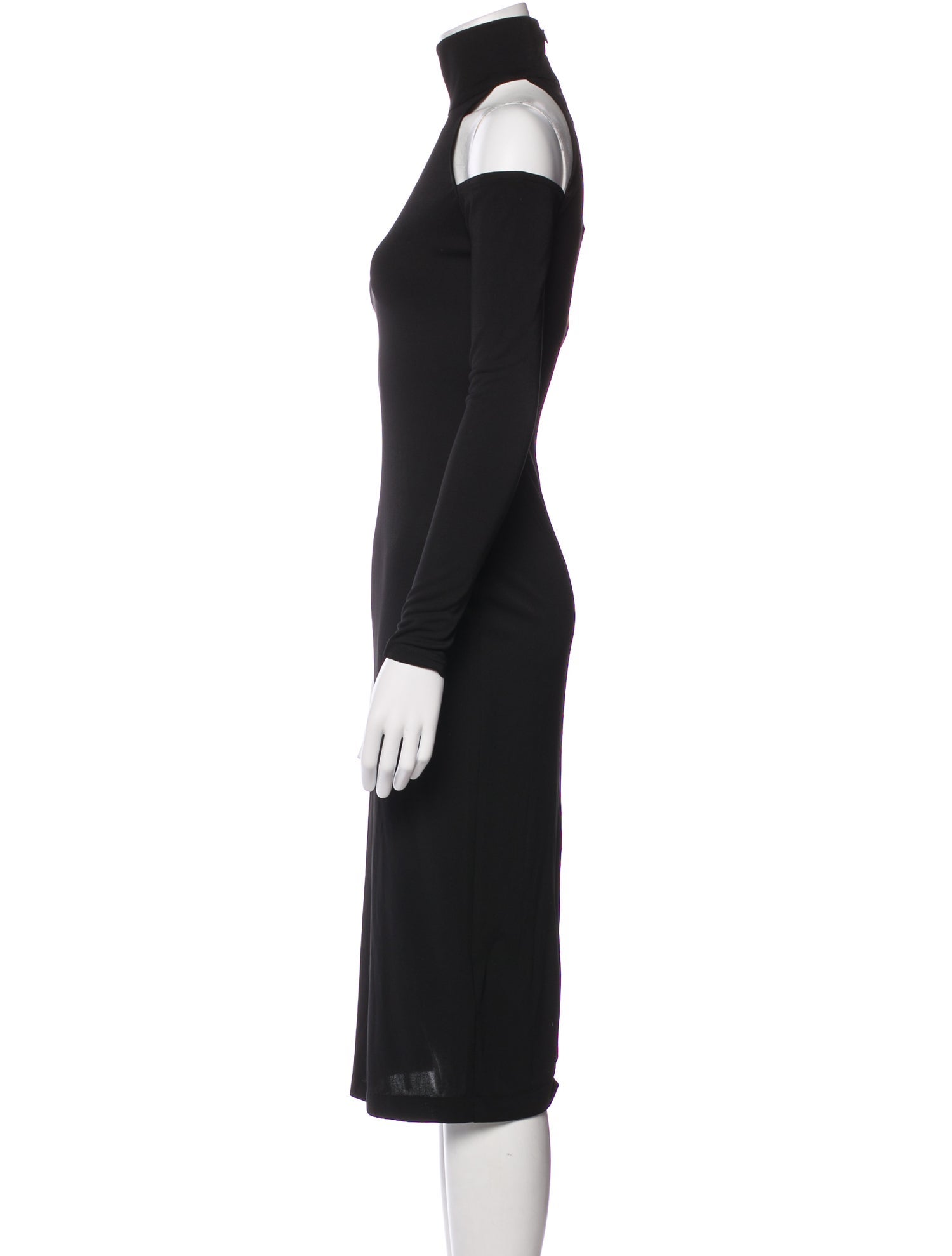 Donna Karan Turtleneck Midi Length Dress w/ Tags
