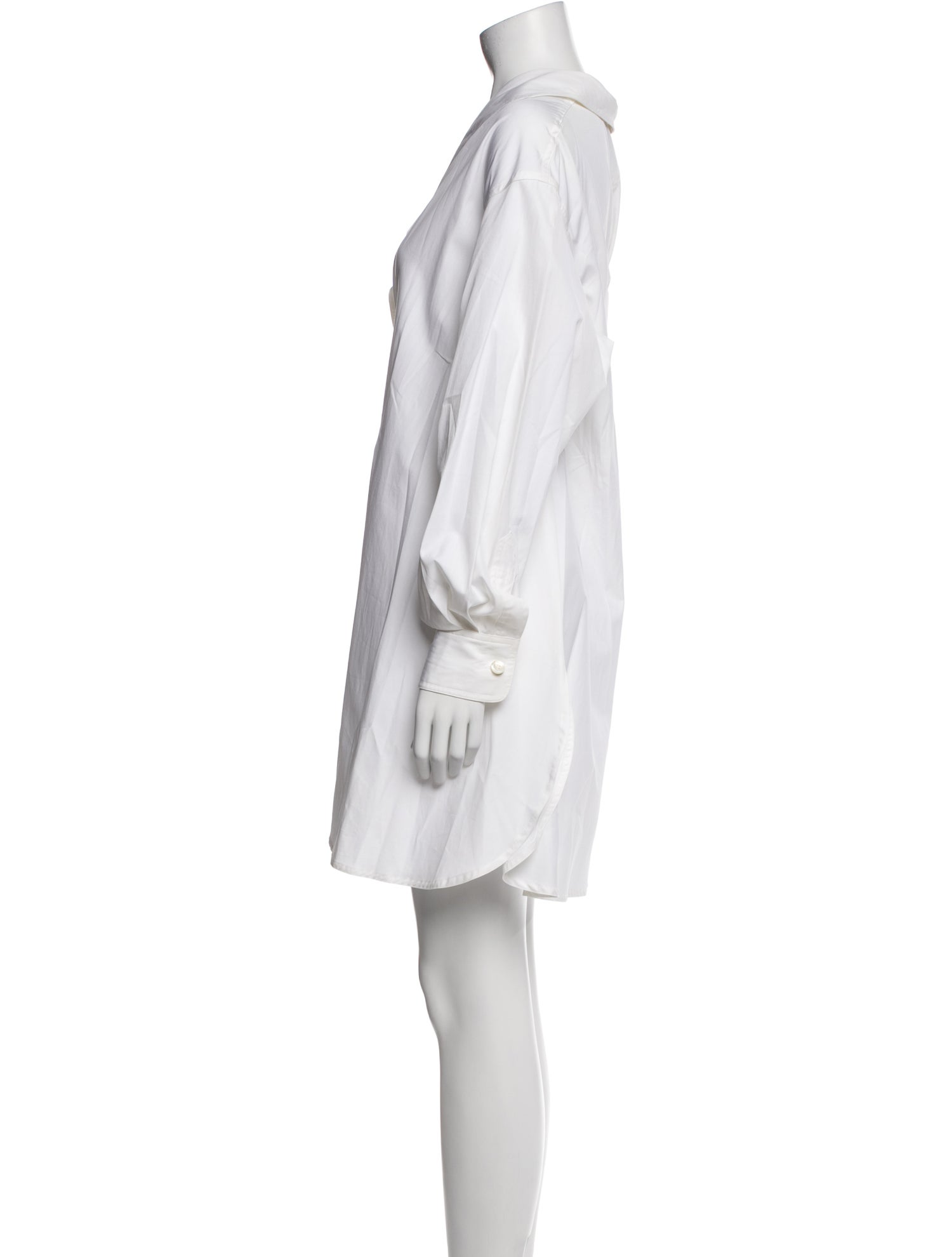 Donna Karan V-Neck Long Sleeve Tunic