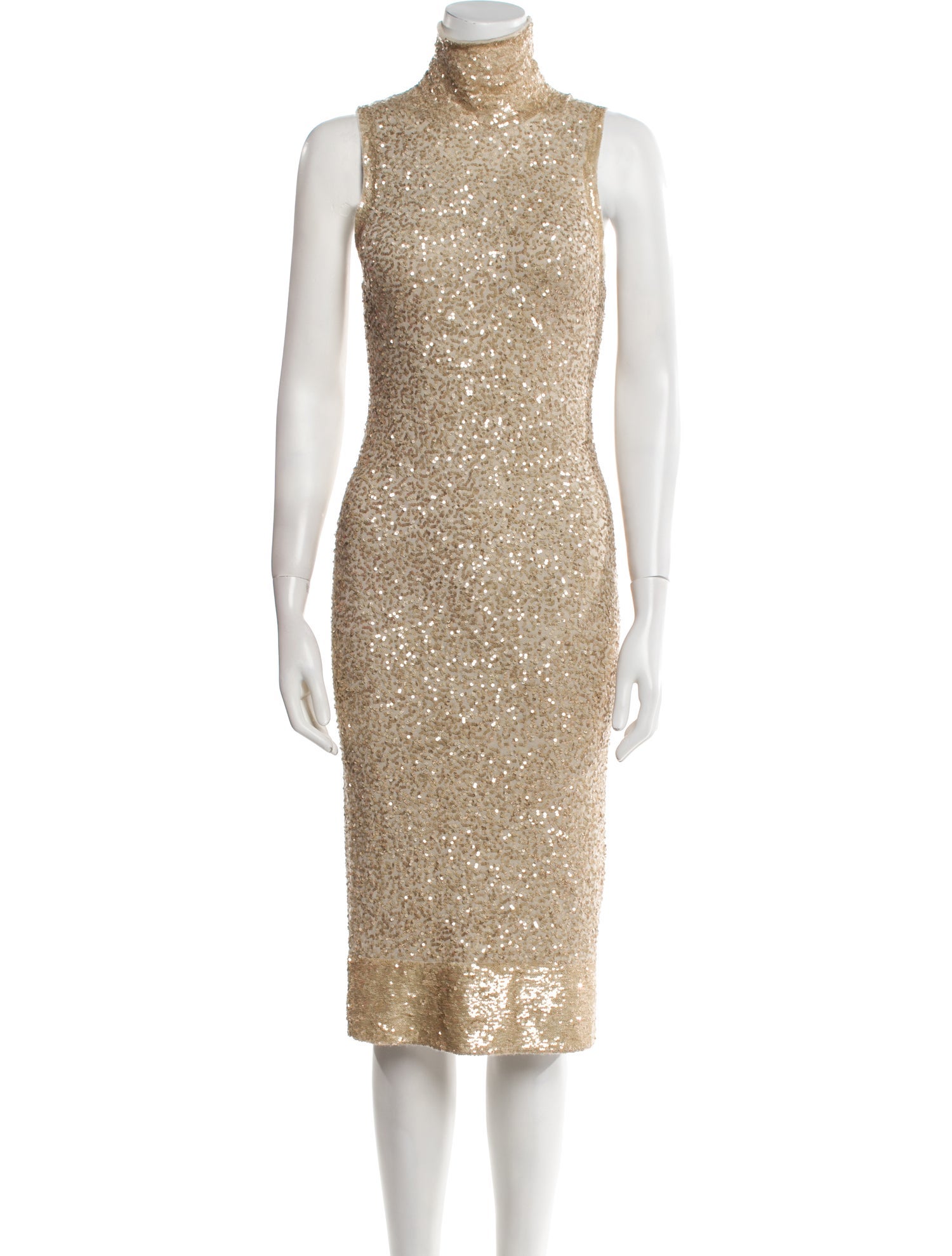 Donna Karan Cashmere Midi Length Dress