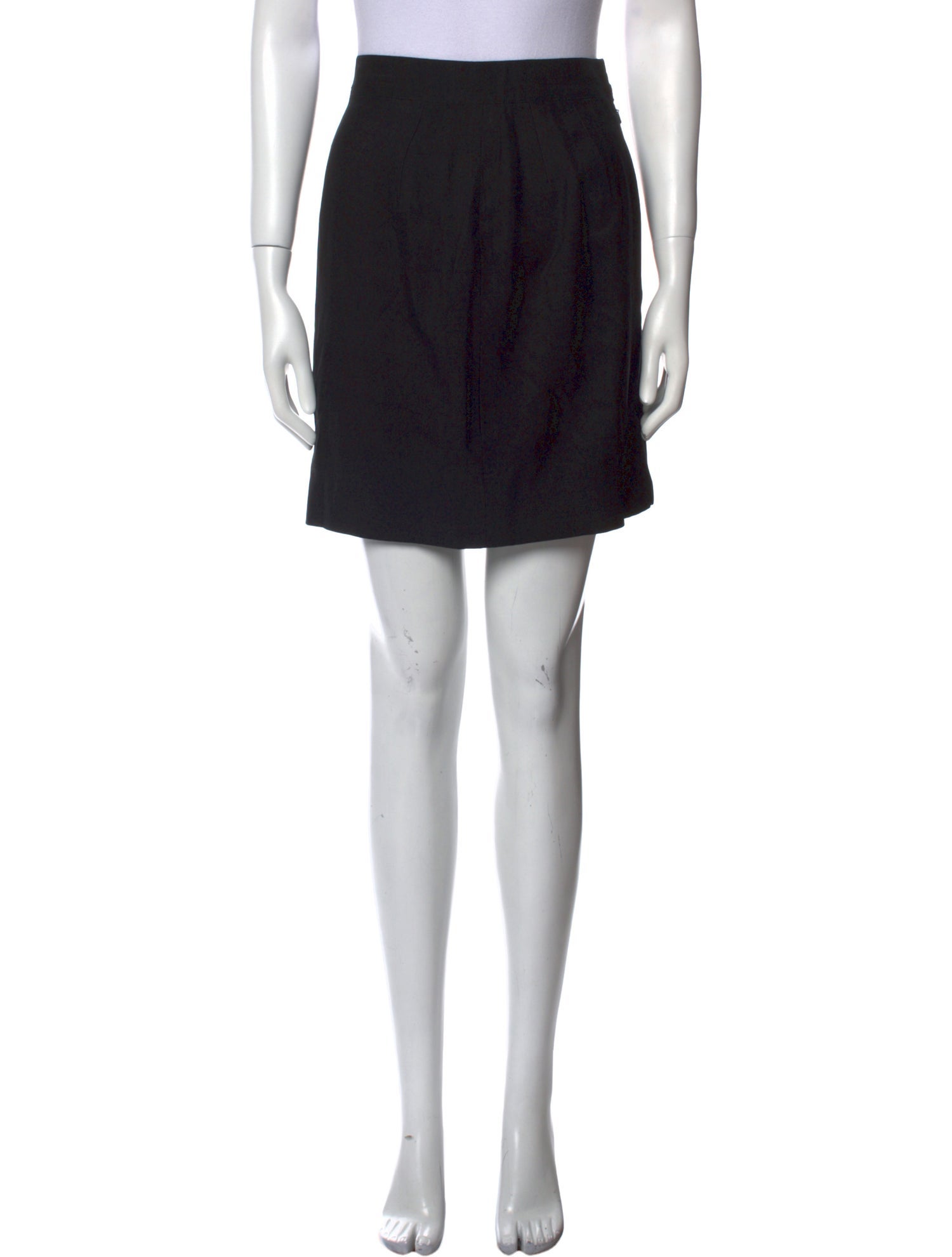 Donna Karan Silk Mini Skirt