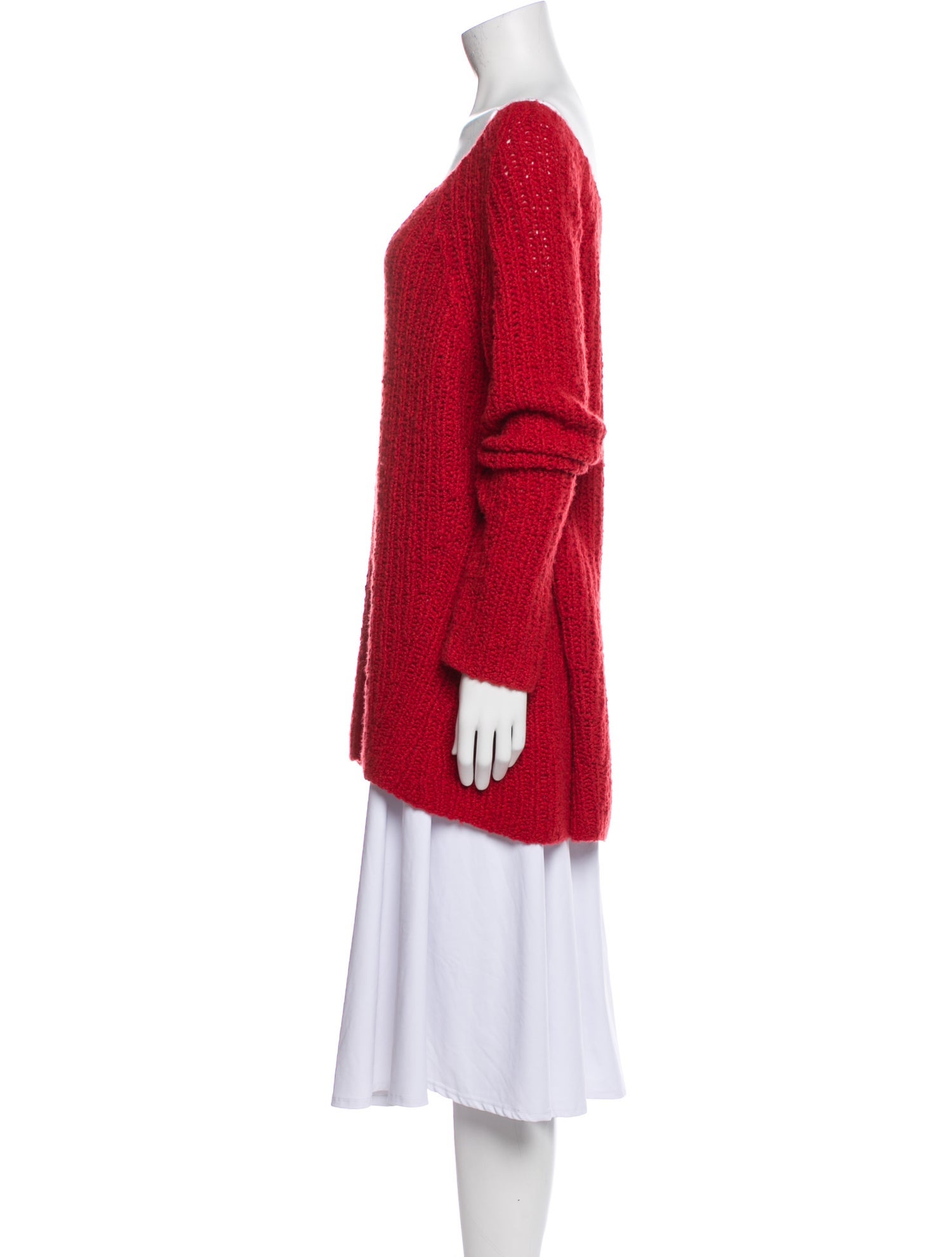 Donna Karan Cashmere Scoop Neck Sweater