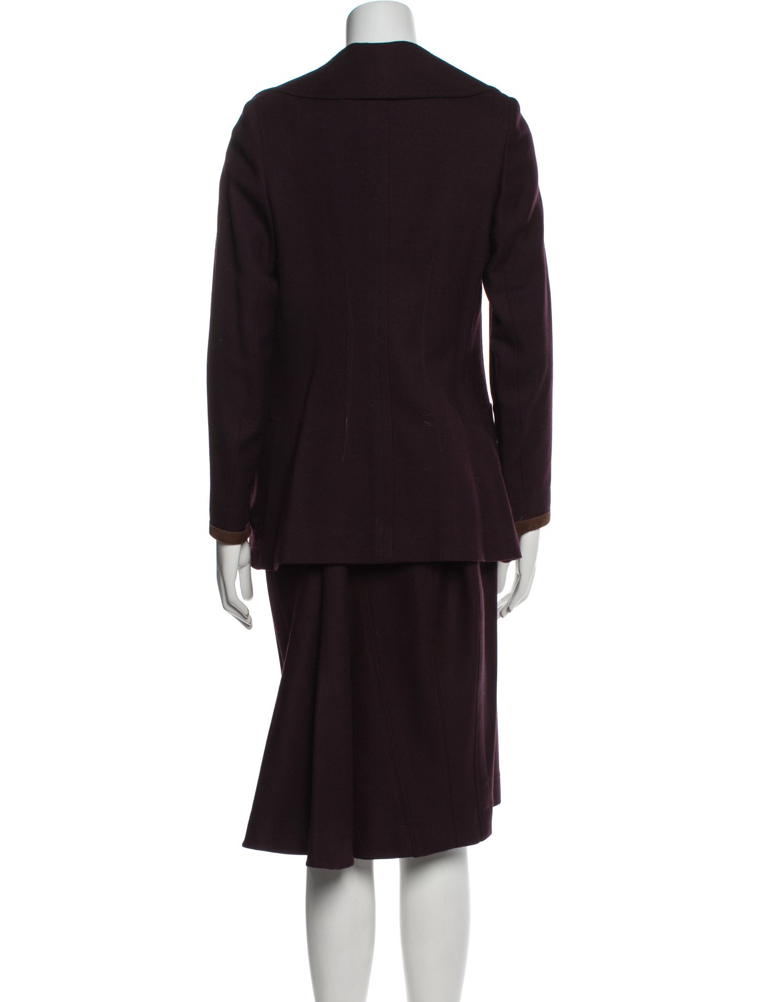 Donna Karan Wool Skirt Suit