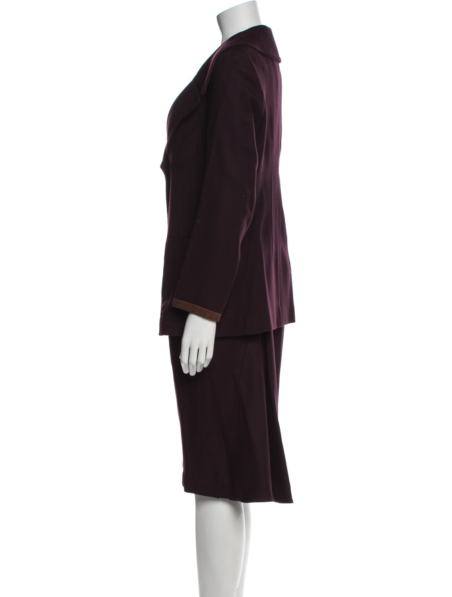 Donna Karan Wool Skirt Suit