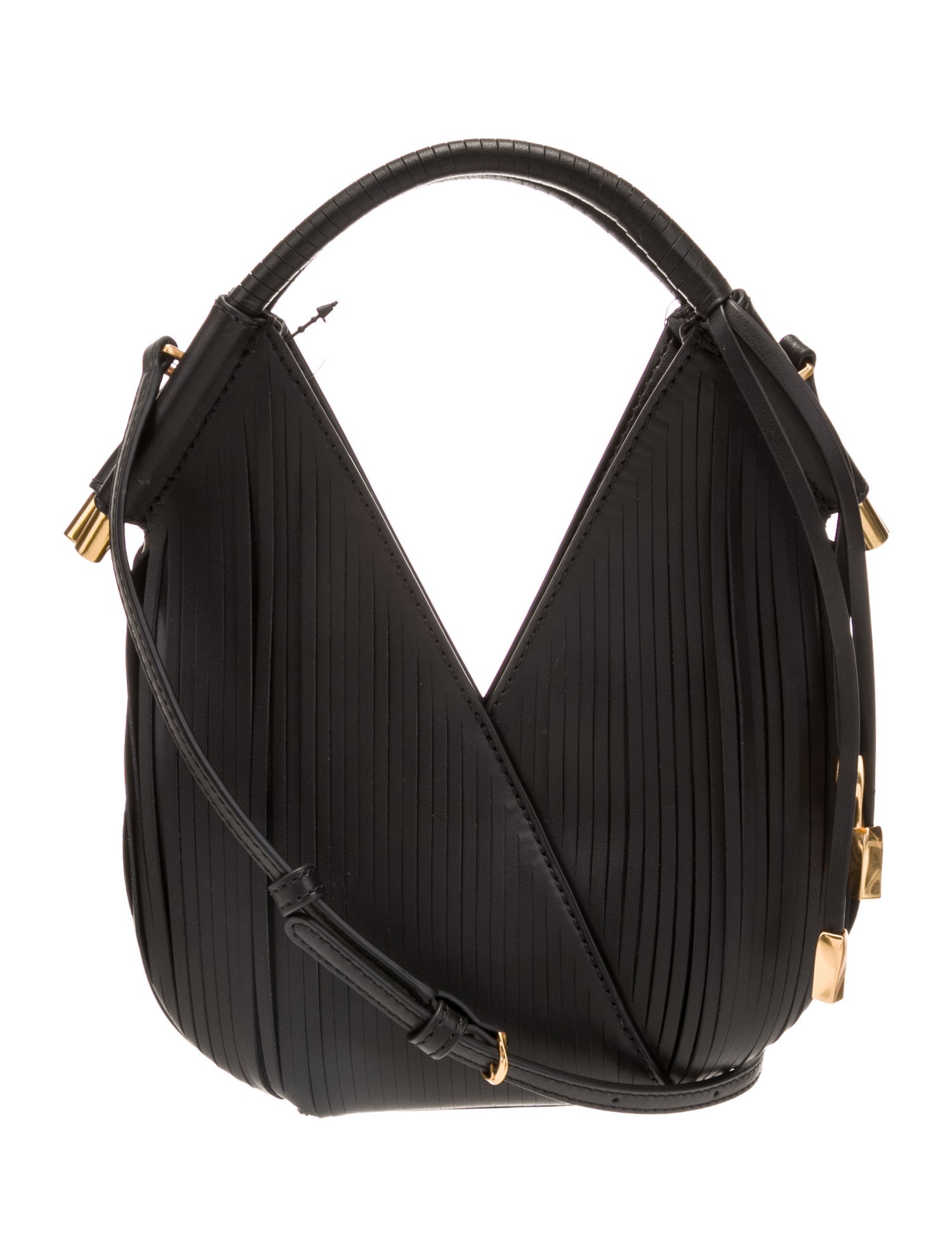 Donna Karan Leather Top Handle Bag w/ Tags