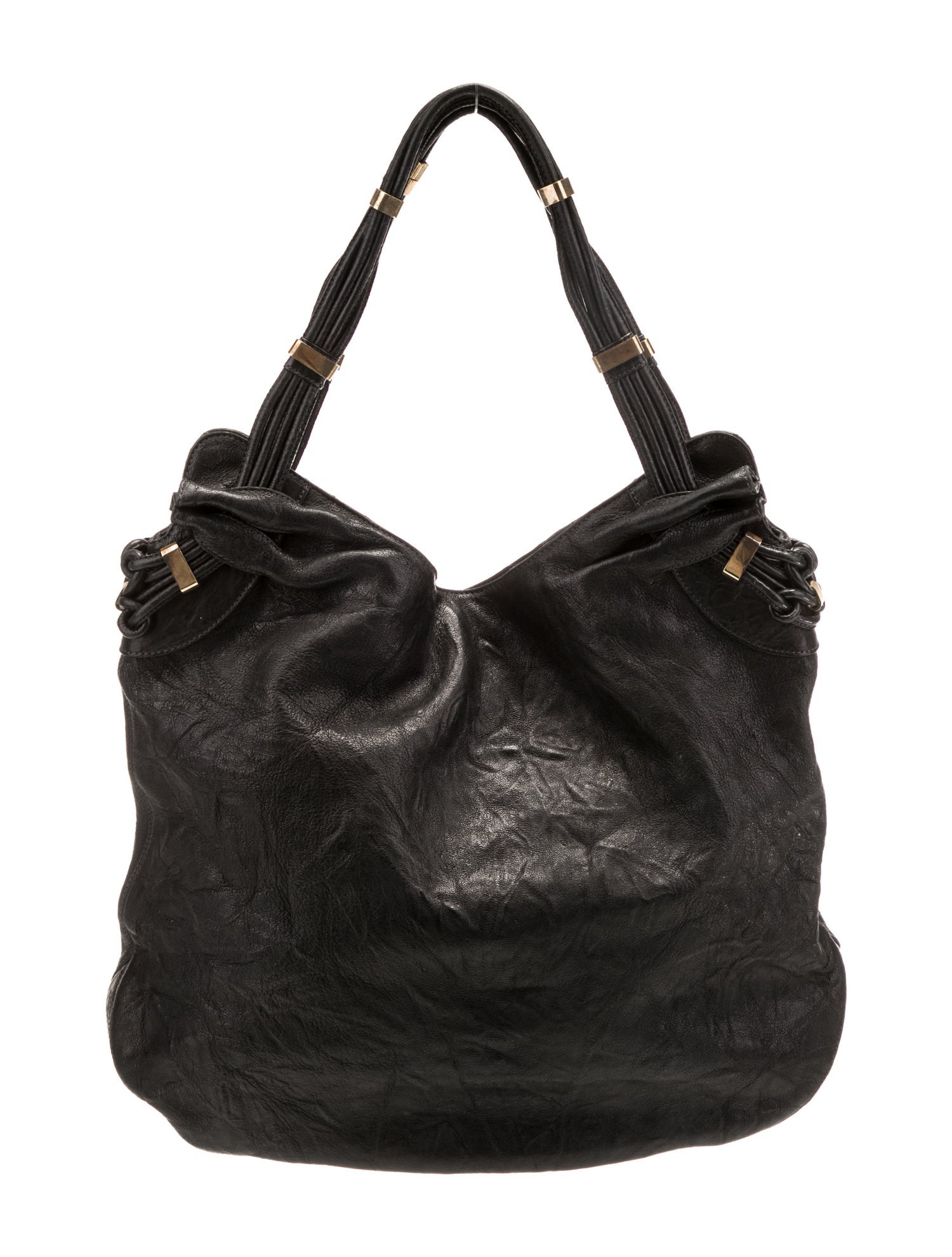 Donna Karan Leather Shoulder Bag