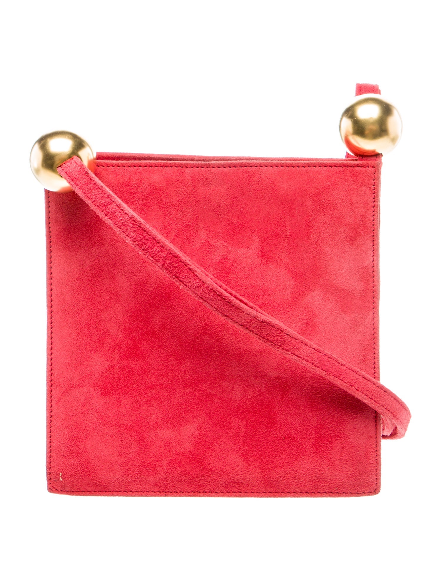 Donna Karan Suede Shoulder Bag