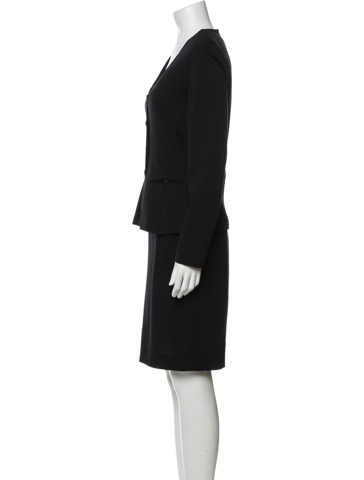 Donna Karan Wool Skirt Suit