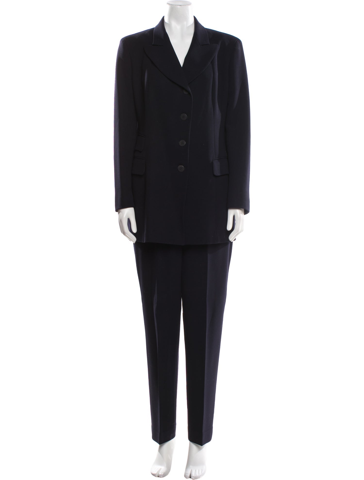 Donna Karan Wool Pantsuit
