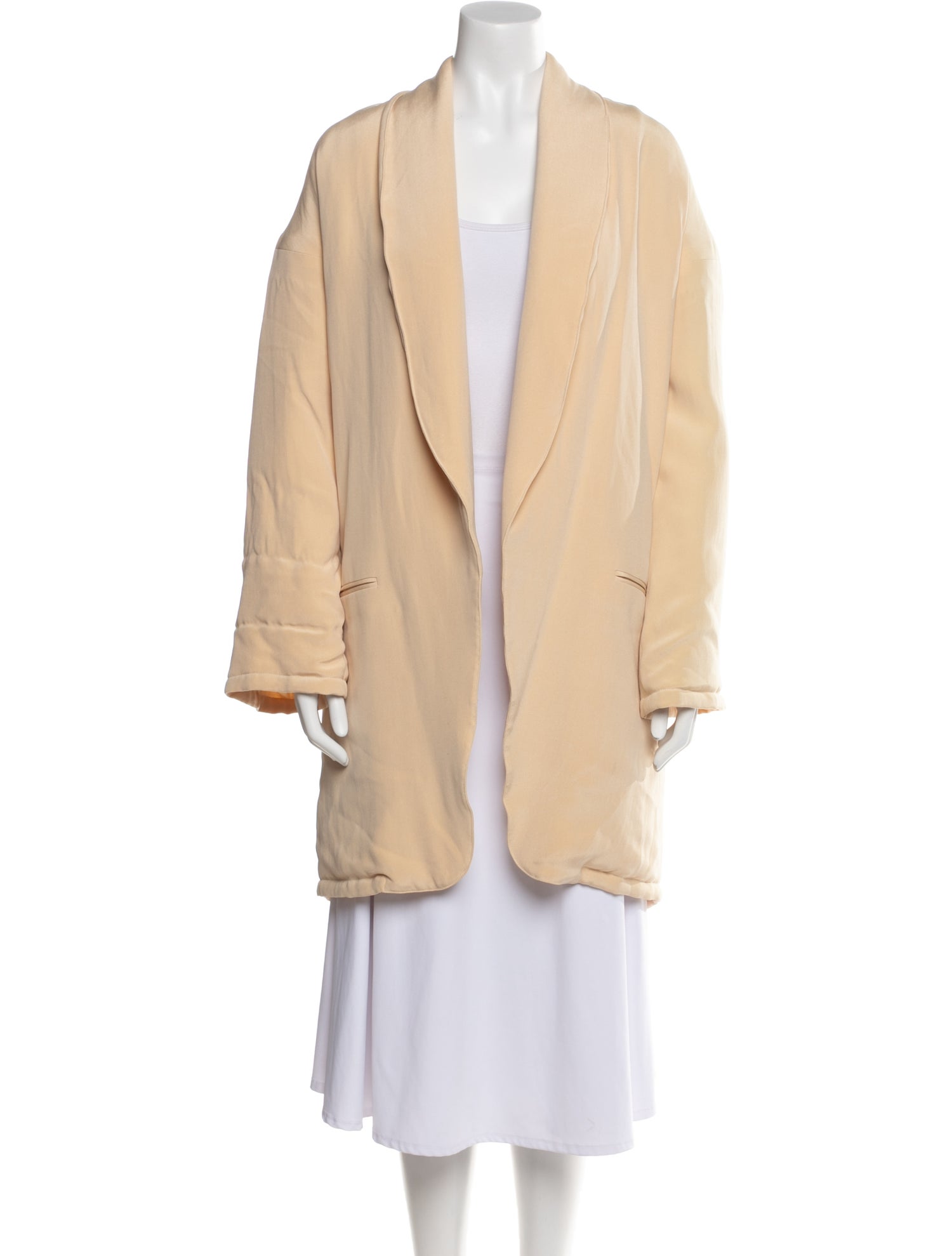 Donna Karan Silk Coat