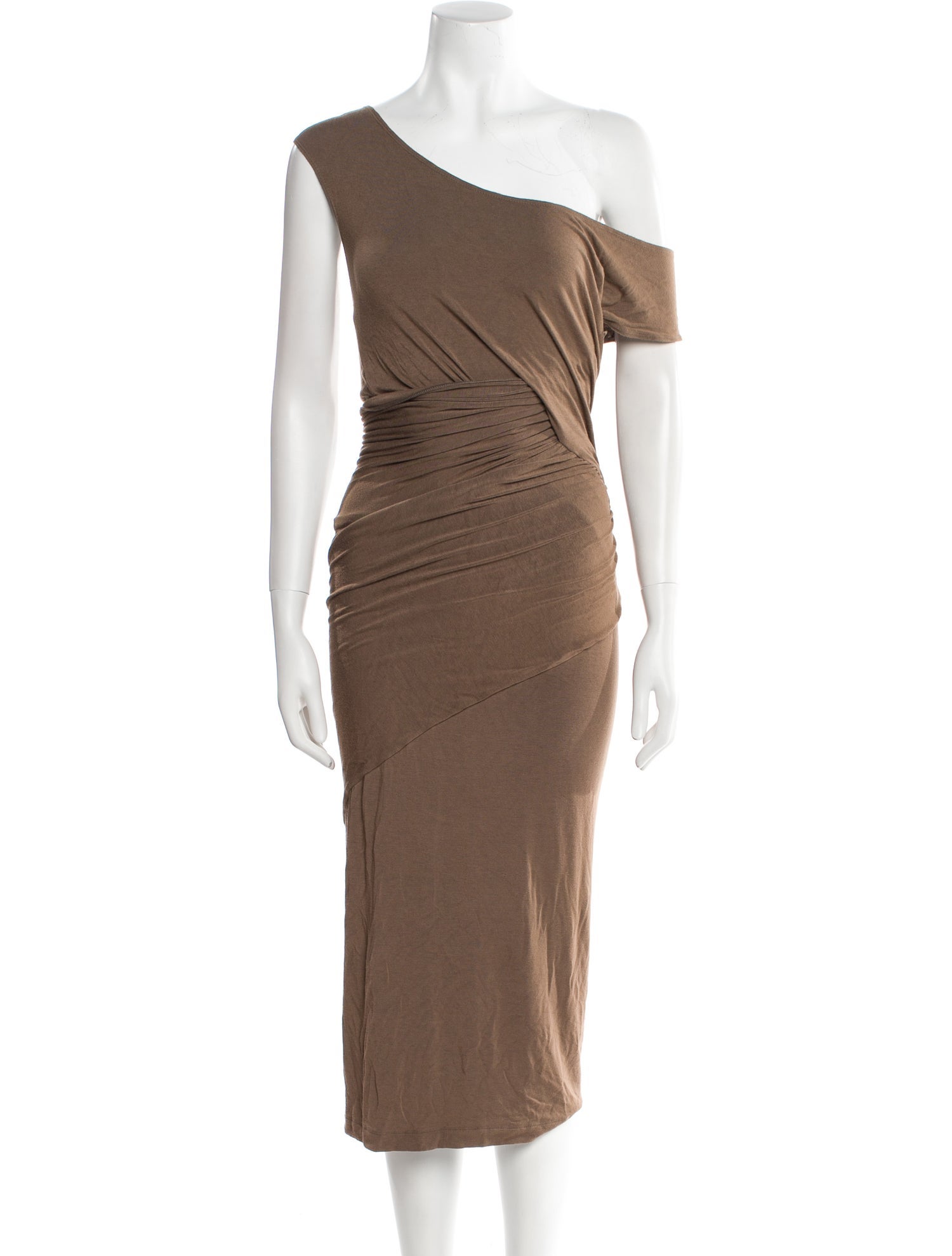 Donna Karan Wool Knee-Length Dress