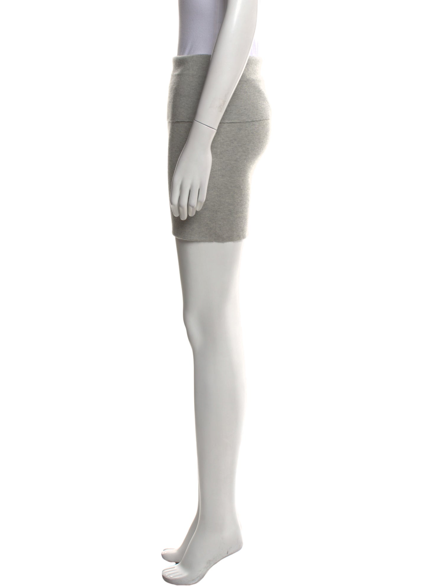 Donna Karan Embroidered Accent Mini Skirt