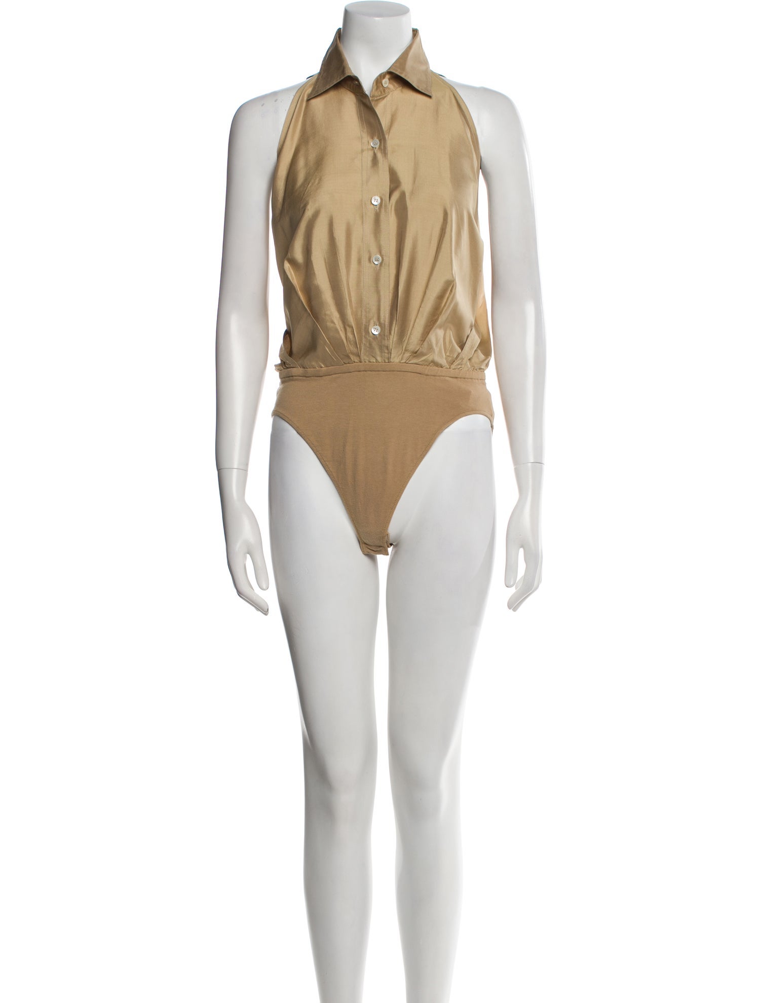 Donna Karan Vintage Silk Bodysuit
