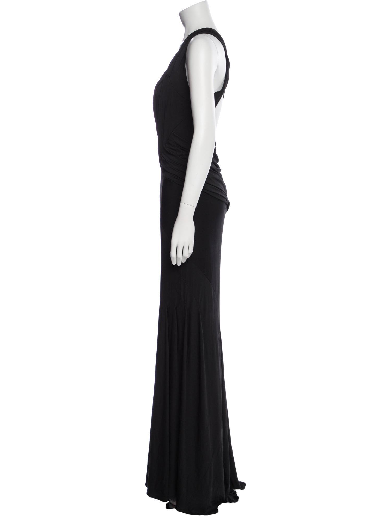 Donna Karan Halterneck Long Dress