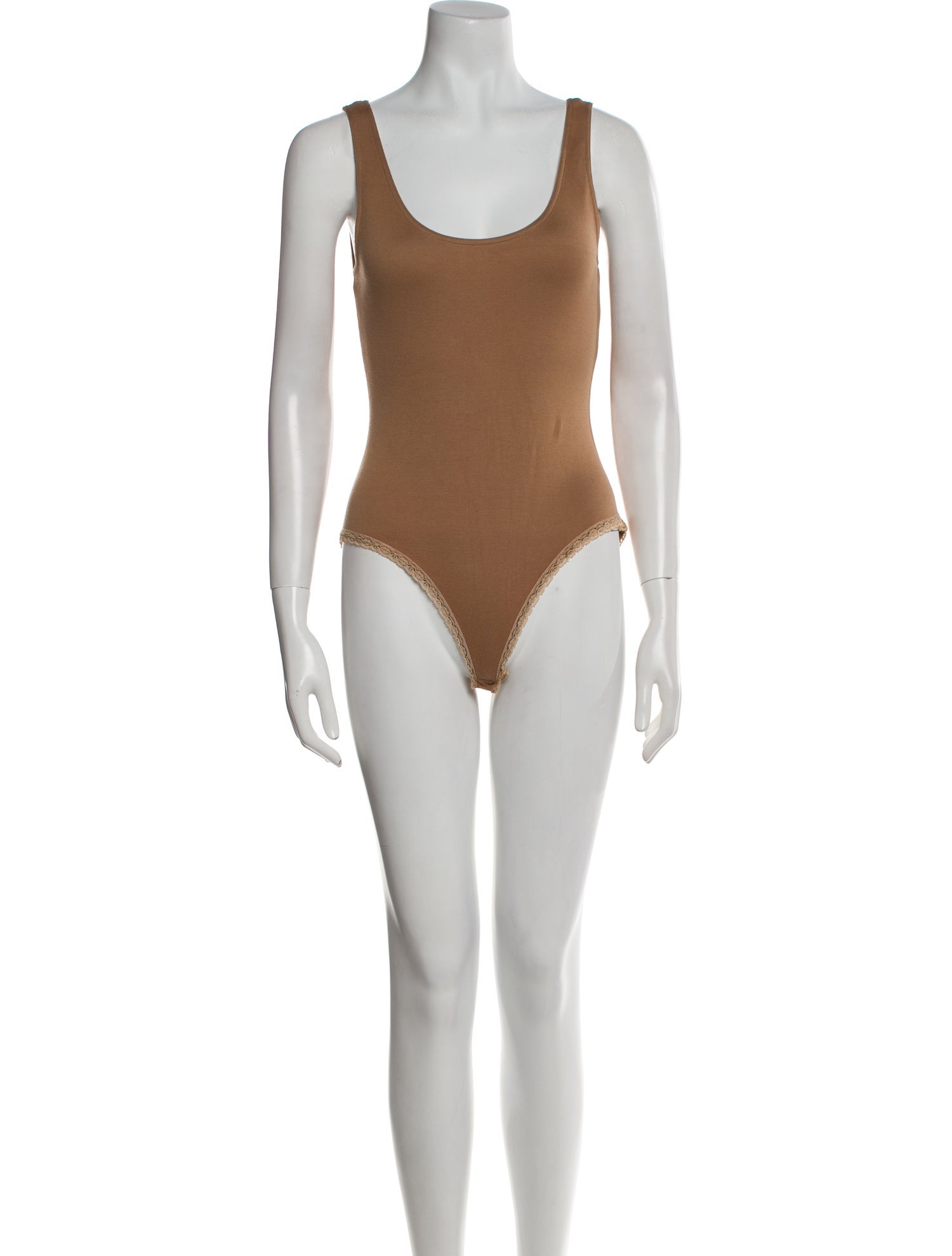 Donna Karan Scoop Neck Sleeveless Bodysuit