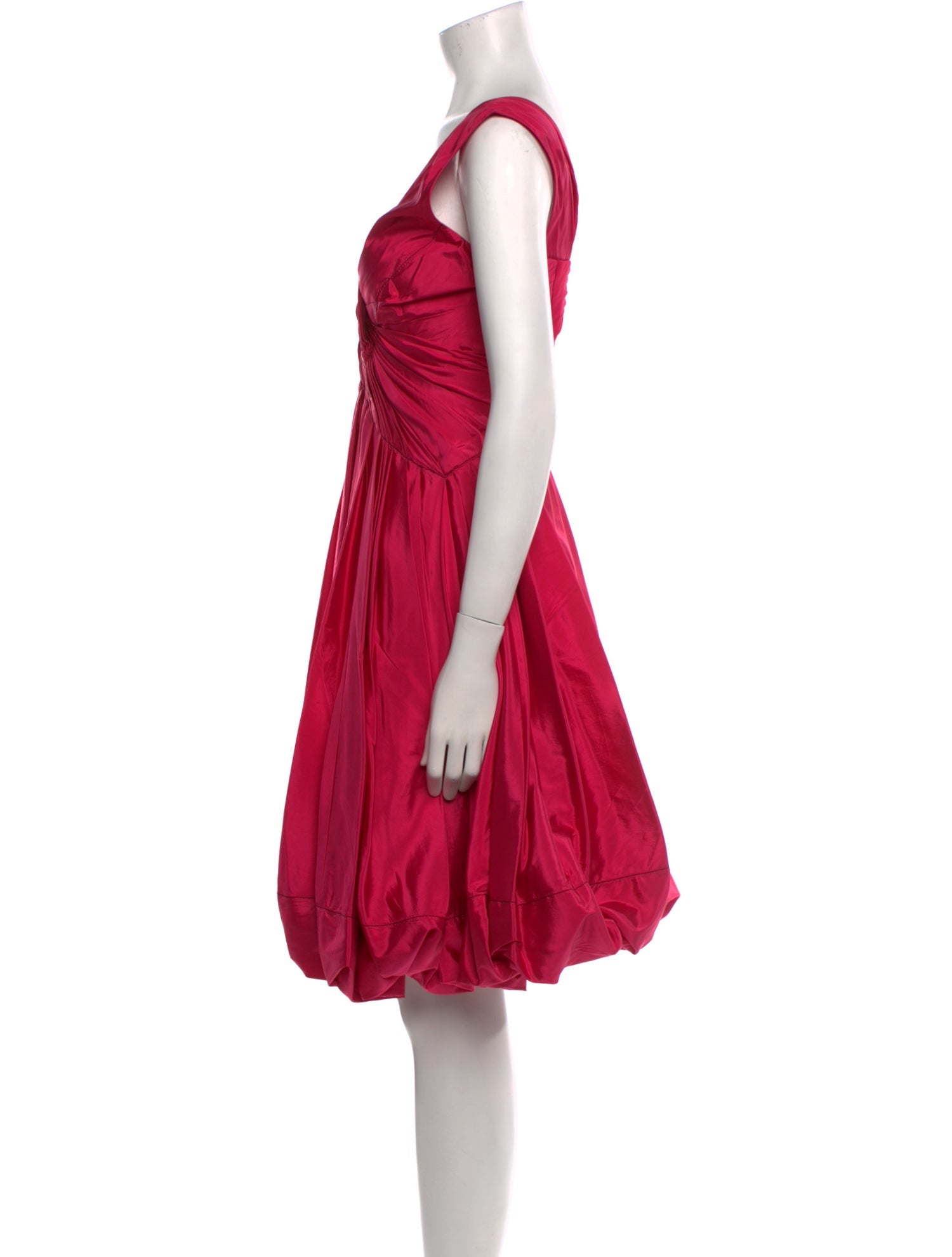 Donna Karan Silk Knee-Length Dress