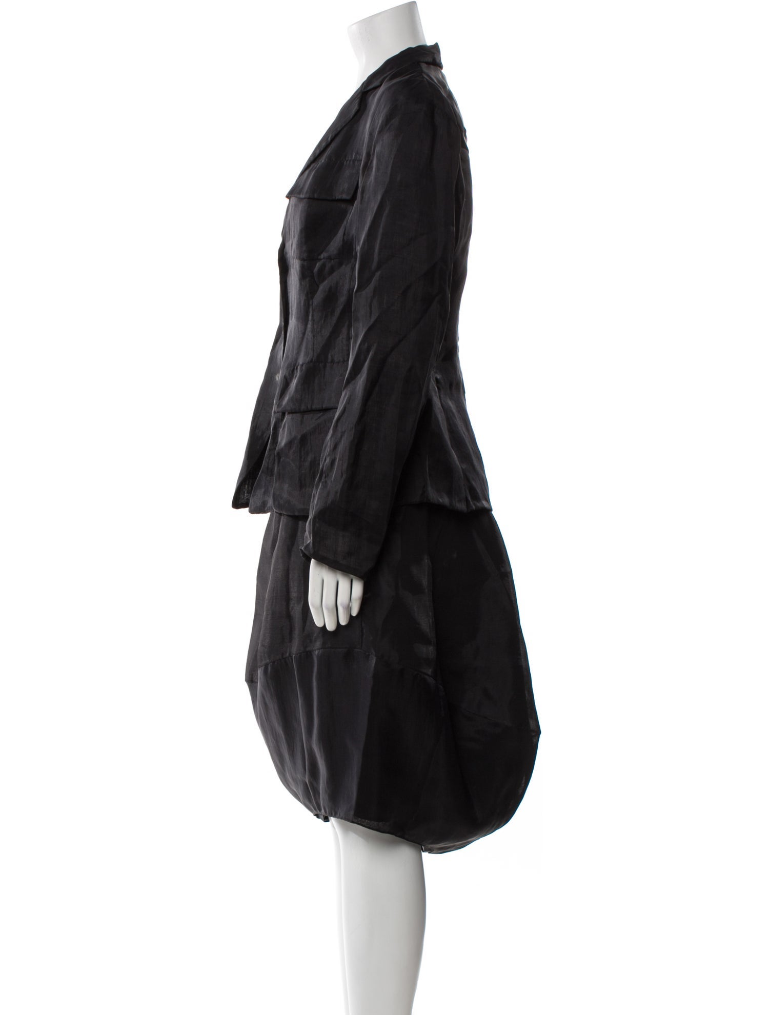 Donna Karan Silk Skirt Suit