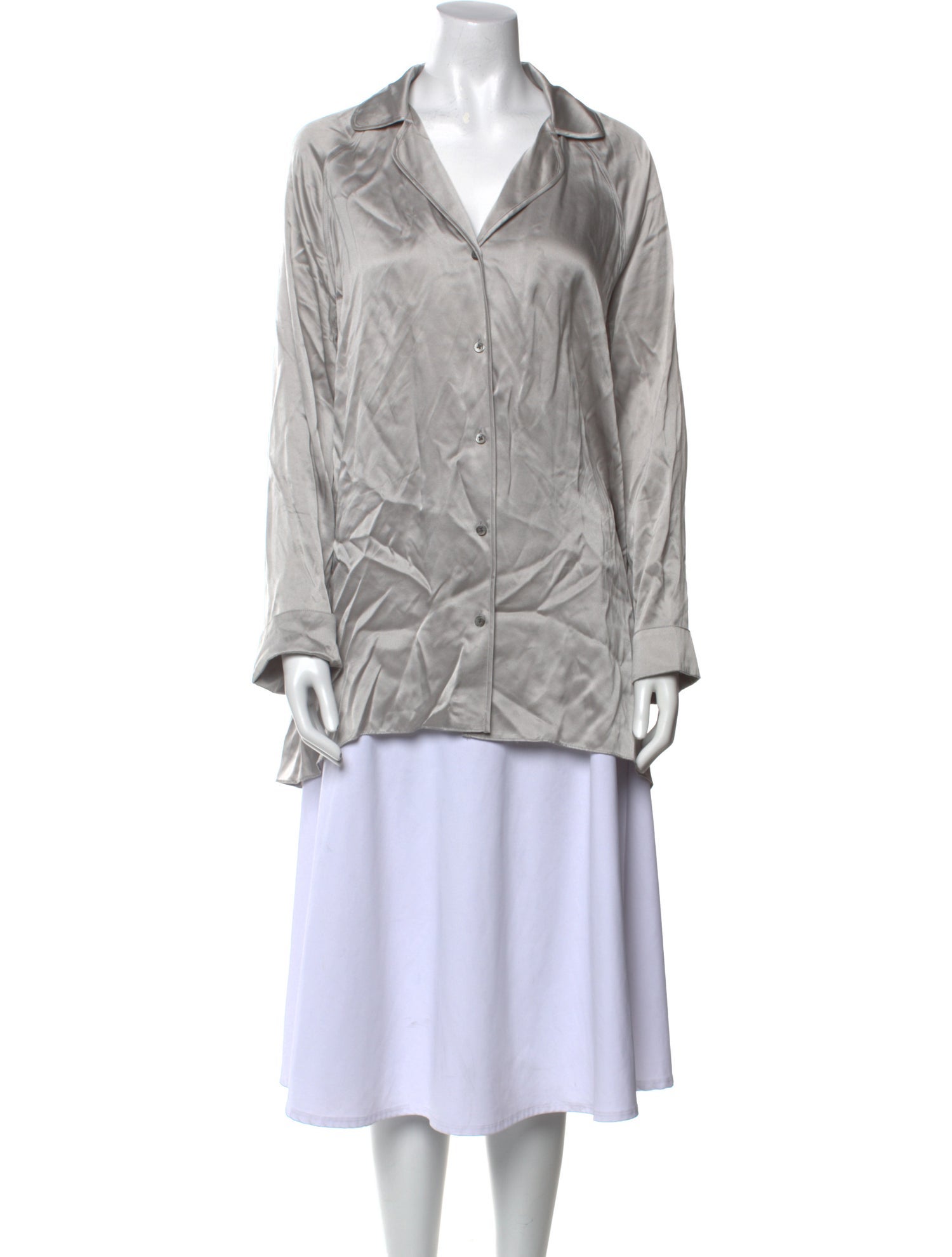 Donna Karan Long Sleeve Tunic