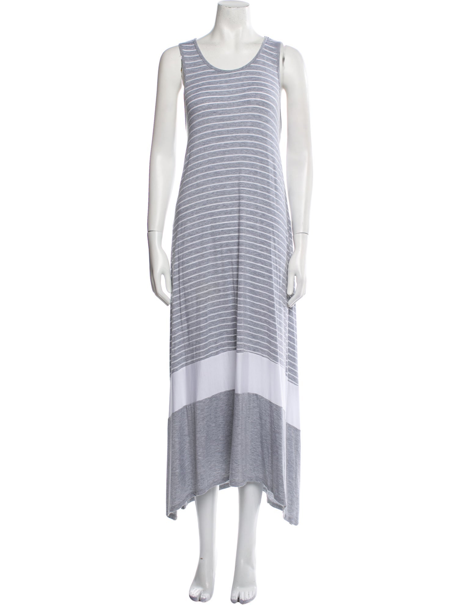 Donna Karan Linen Midi Length Dress