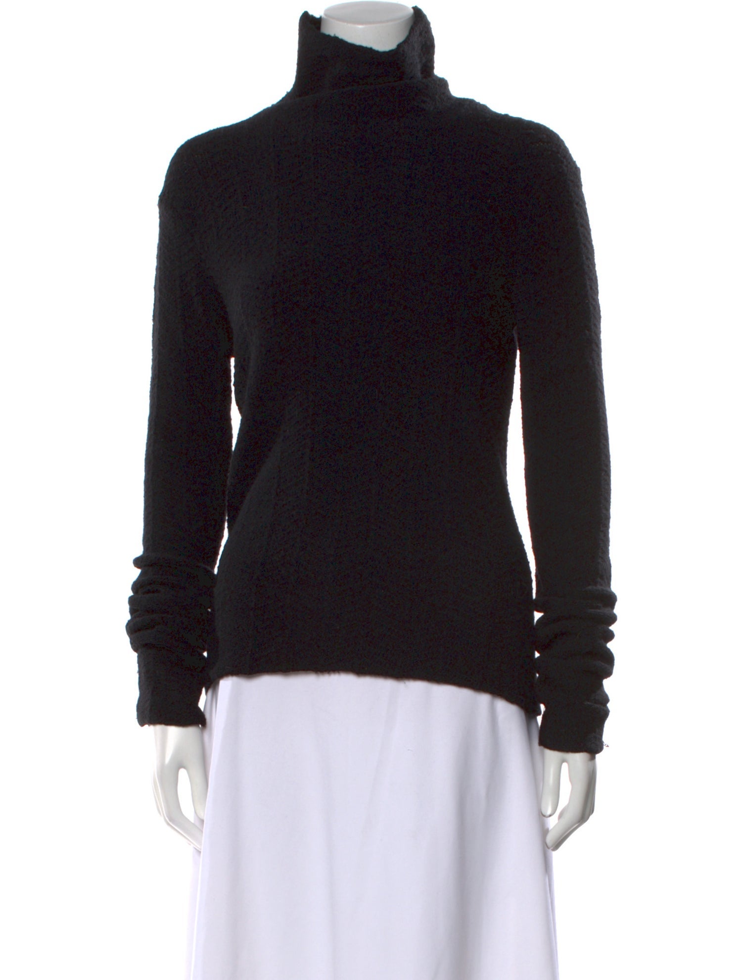 Donna Karan Merino Wool Turtleneck Sweater