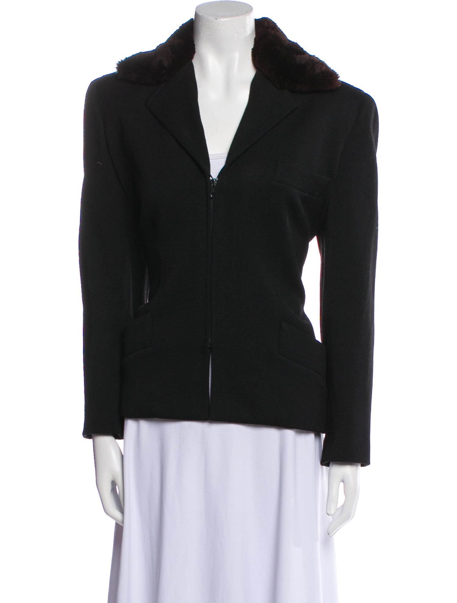 Donna Karan Wool Blazer