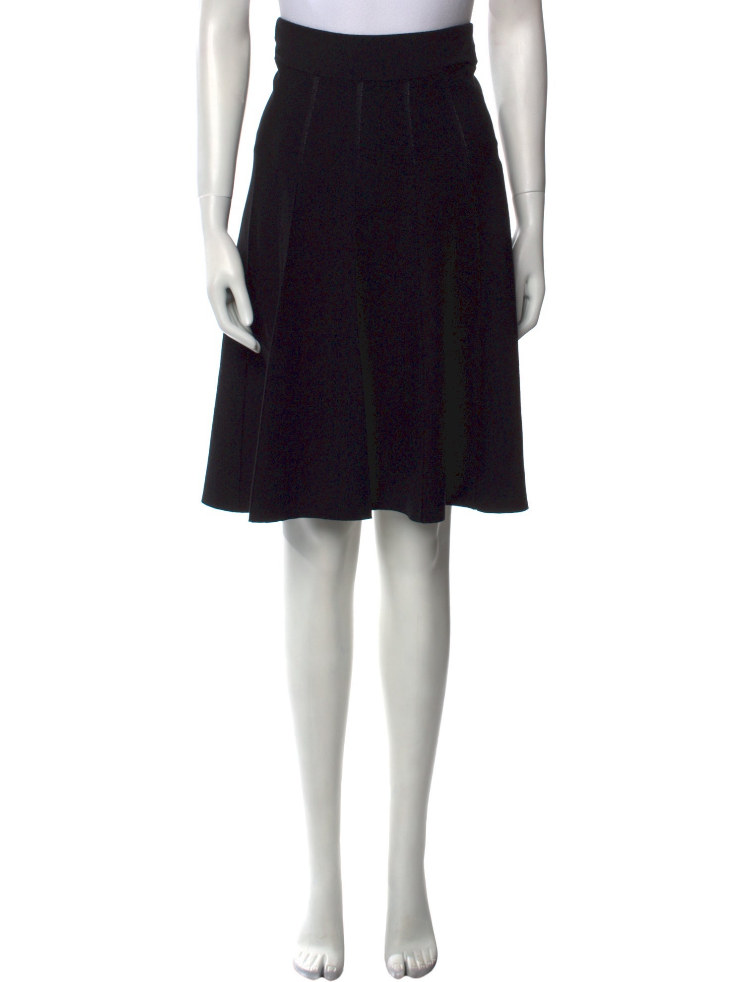 Donna Karan Wool Knee-Length Skirt