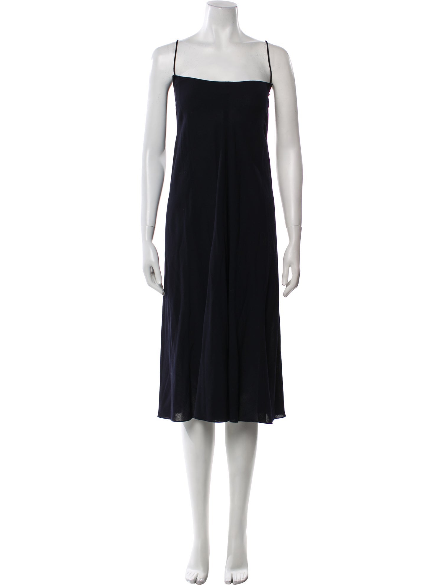 Donna Karan Wool Long Dress