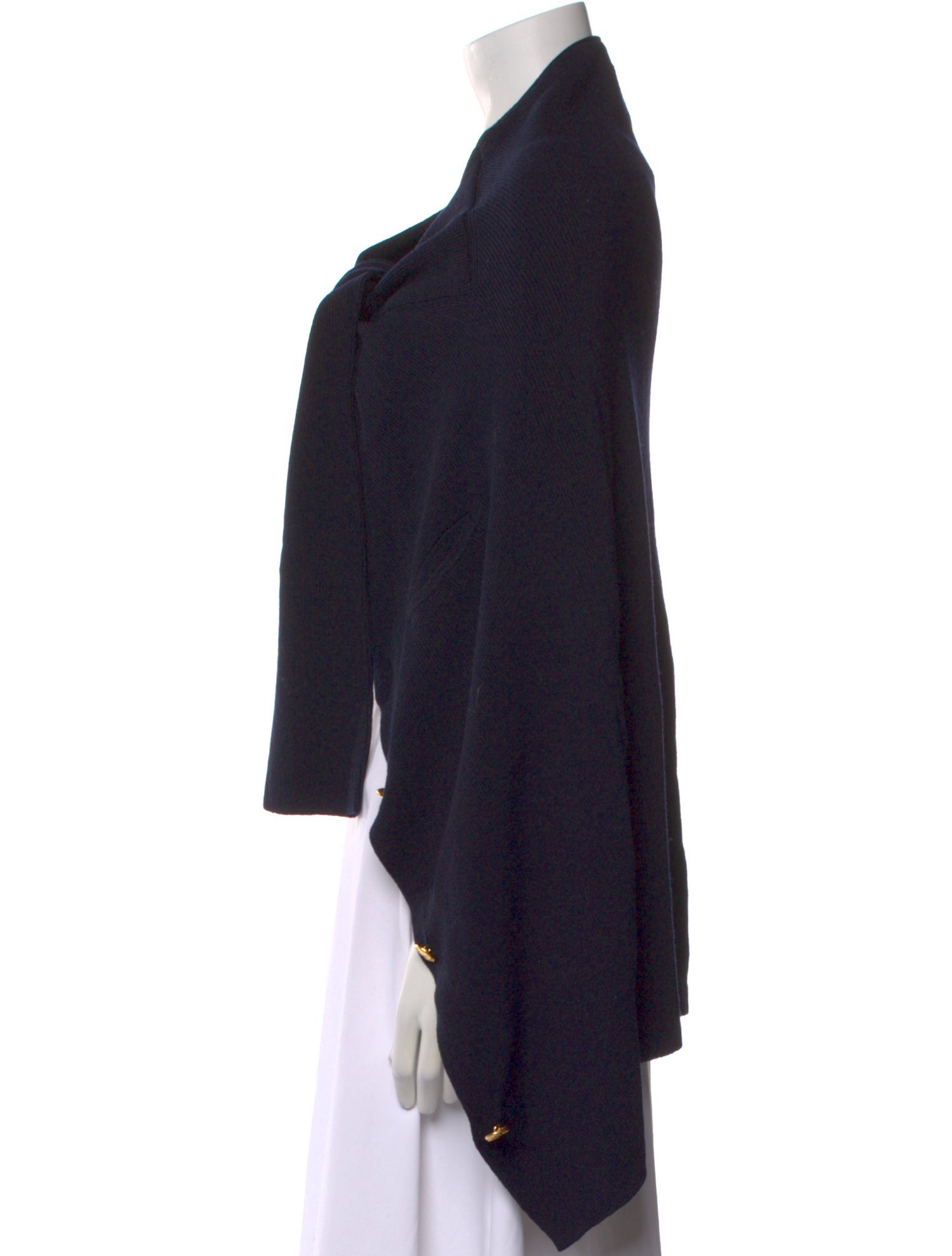 Donna Karan Open Front Sweater