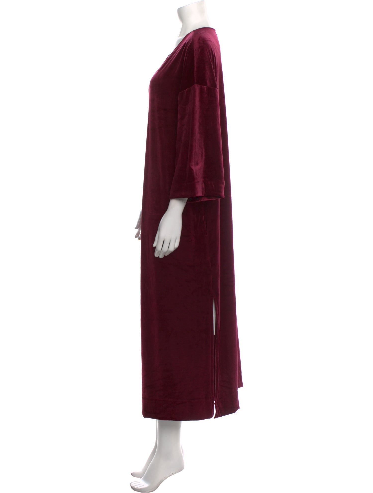 Donna Karan V-Neck Long Dress w/ Tags